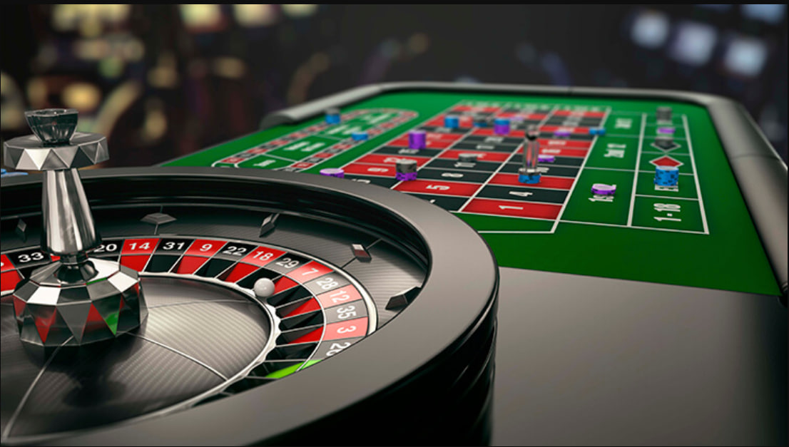 A close-up shot of a high-stakes poker game in action at The Commerce.